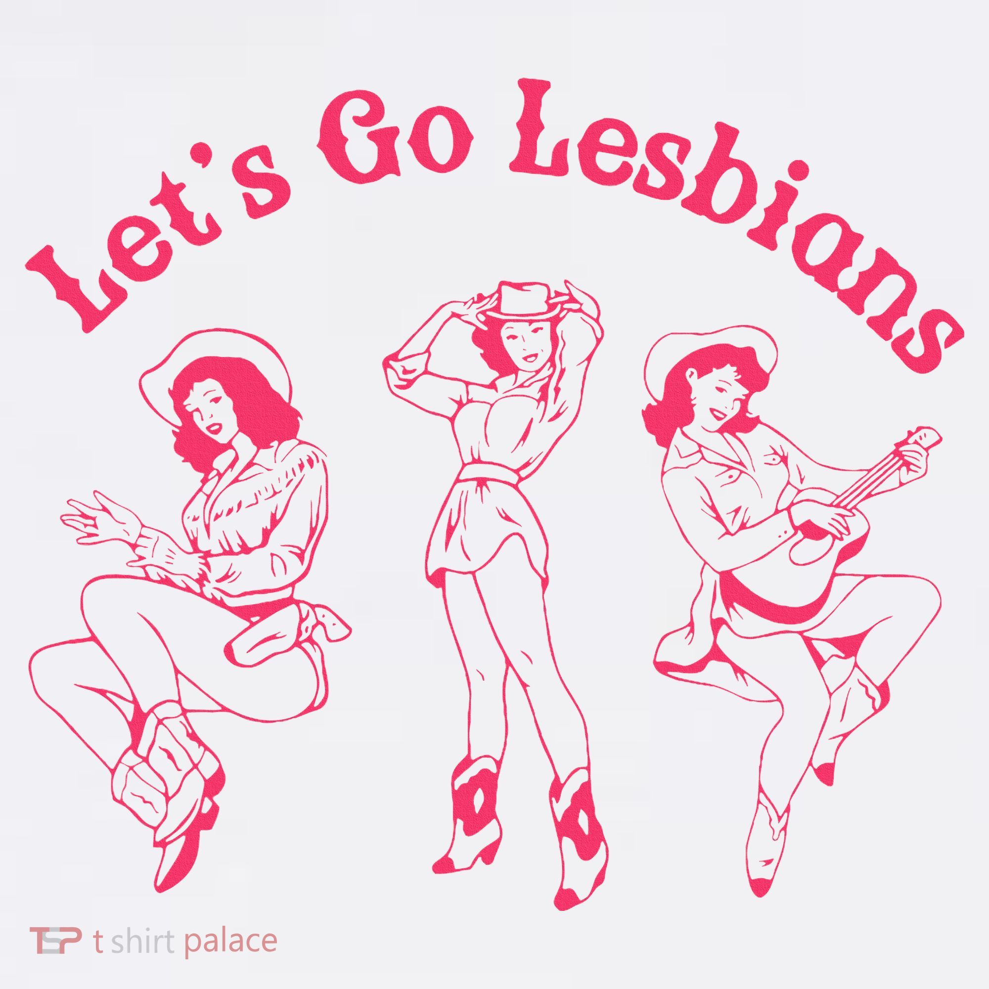 Lets Go Lesbians Western Cowgirls Lgbt Month Women's Hoodie