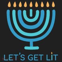 Let's Get Lit Menorah Jewish Funny Ugly Hanukkah Jew  Golf Towel thumb 3