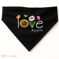 Love Gigi Life Cute Matching Family USA-Made Doggie Bandana thumb 0