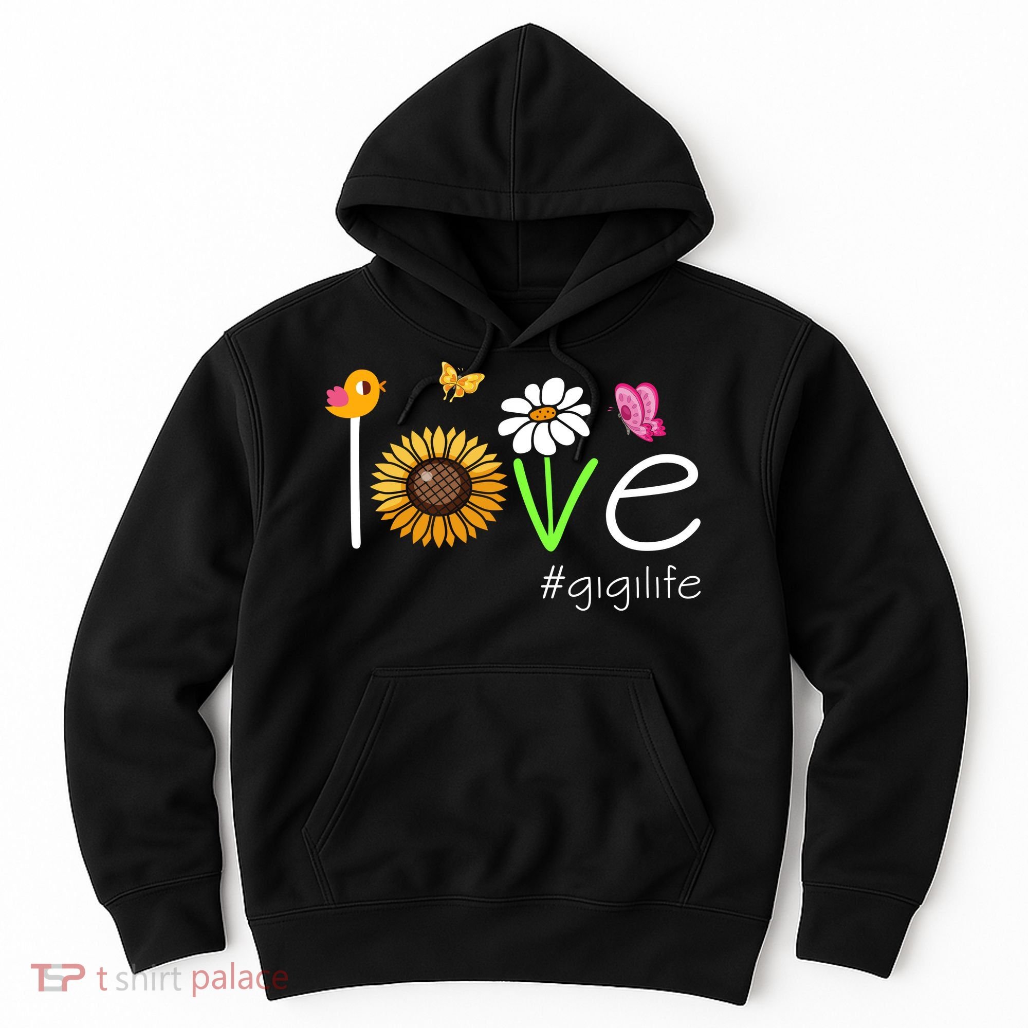 Love Gigi Life Cute Matching Family Hoodie