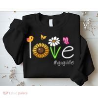 Love Gigi Life Cute Matching Family Sweatshirt thumb 2