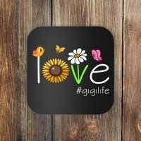 Love Gigi Life Cute Matching Family Coaster thumb 0