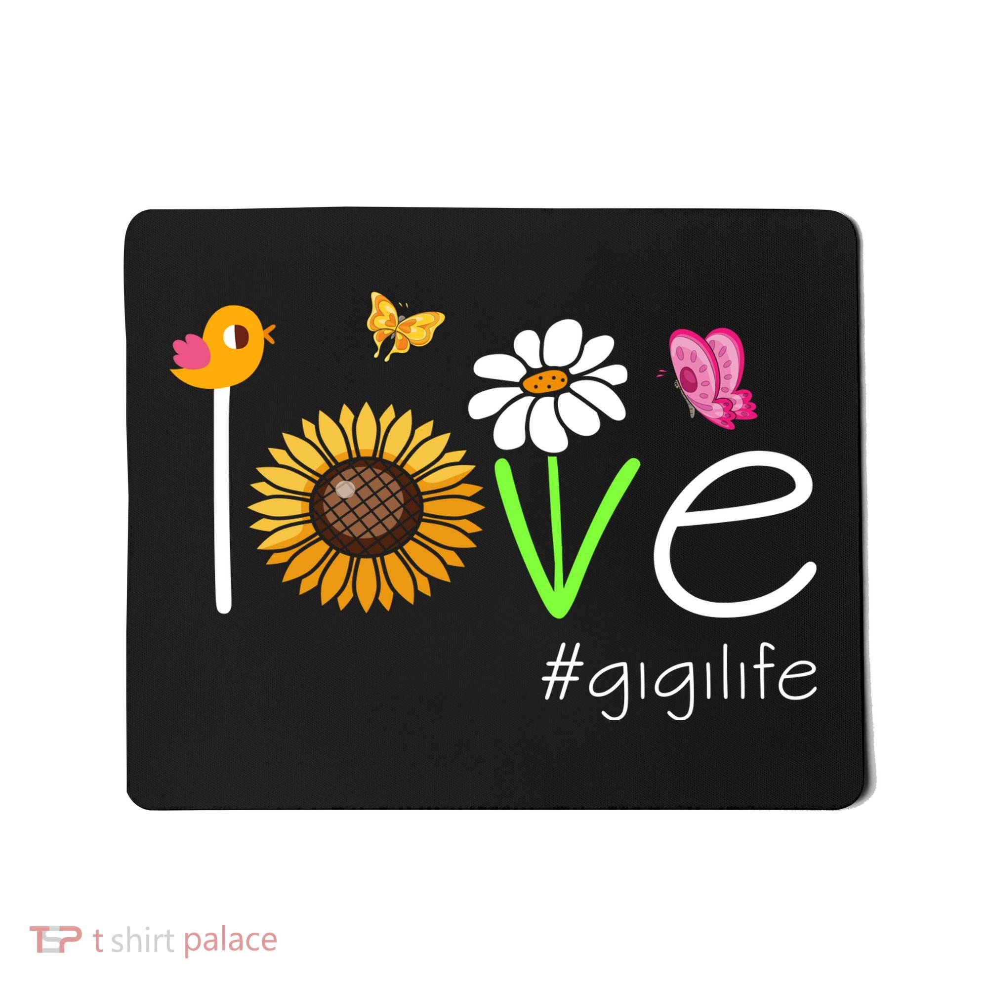 Love Gigi Life Cute Matching Family Mousepad