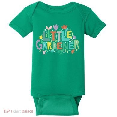 Little Gardener Baby Bodysuit