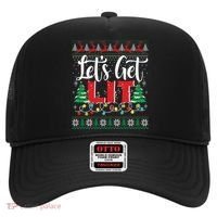 Lets Get Lit Christmas Lights Ugly Sweater Xmas Ing Gift Hat thumb 0
