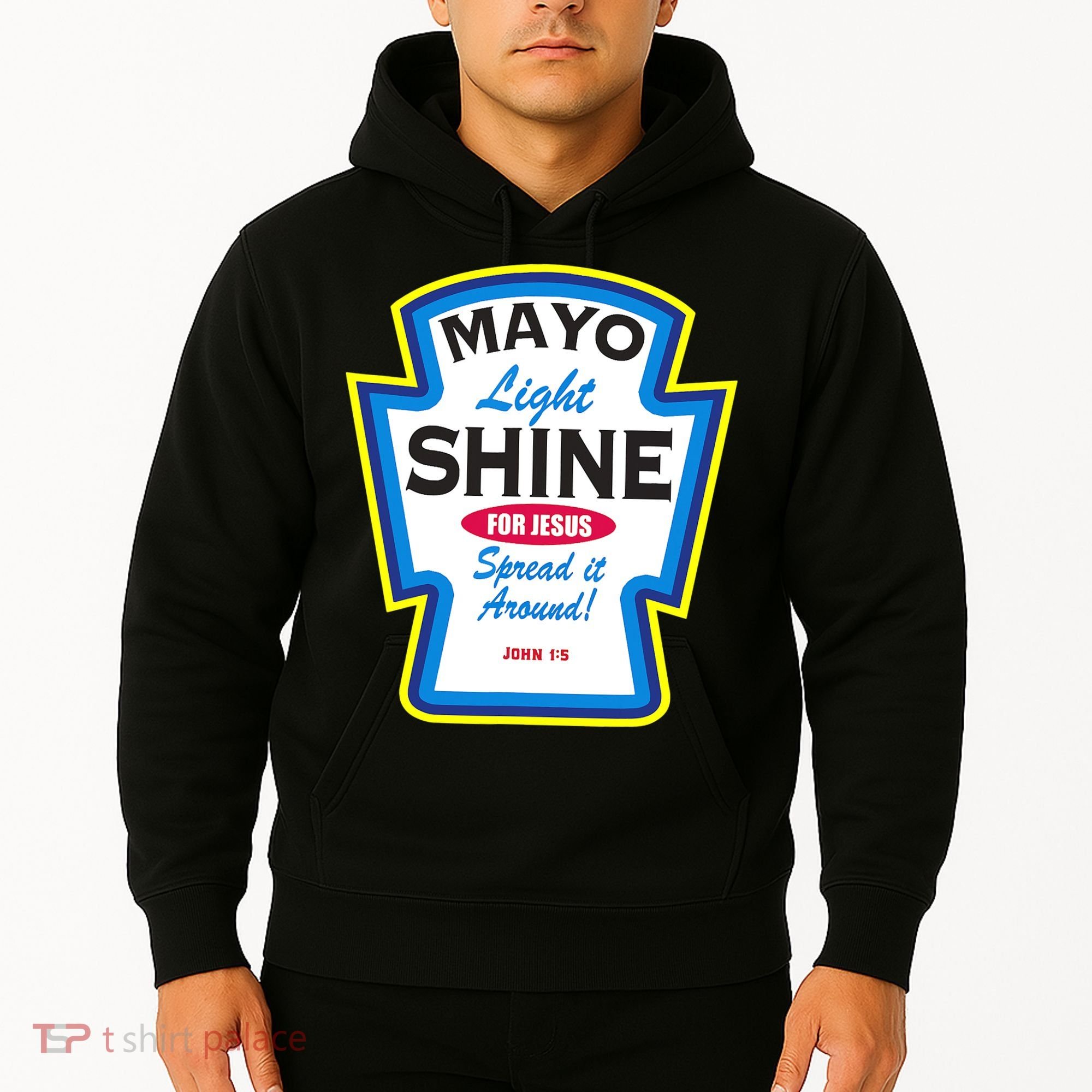 Love God Love Funny Christian Hoodie