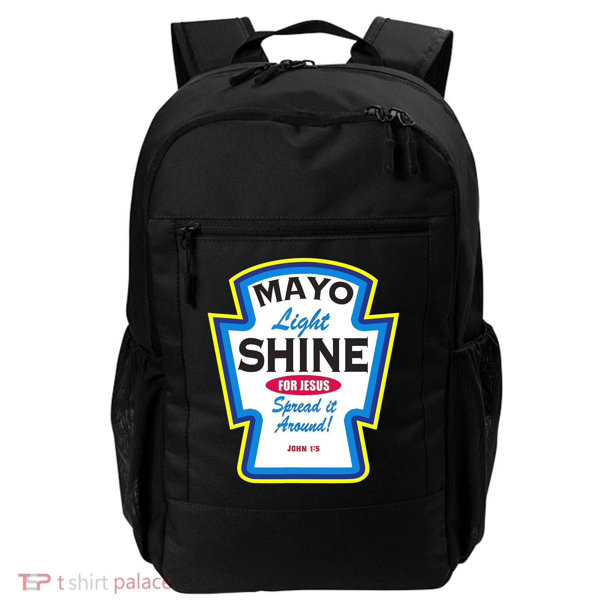 Love God Love Funny Christian Backpack