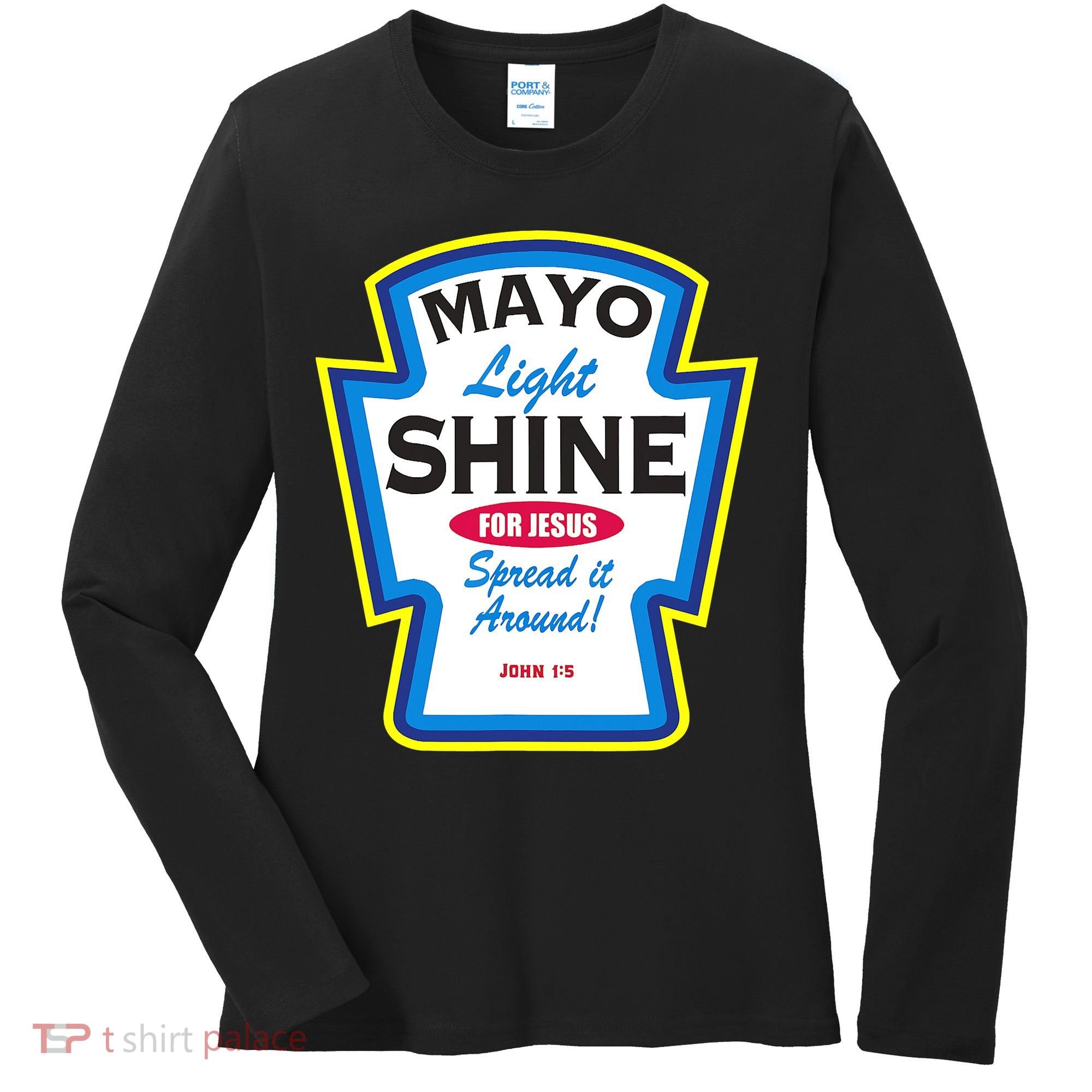 Love God Love Funny Christian Women's Long Sleeve Shirt