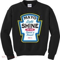 Love God Love Funny Christian Kids Sweatshirt thumb 0