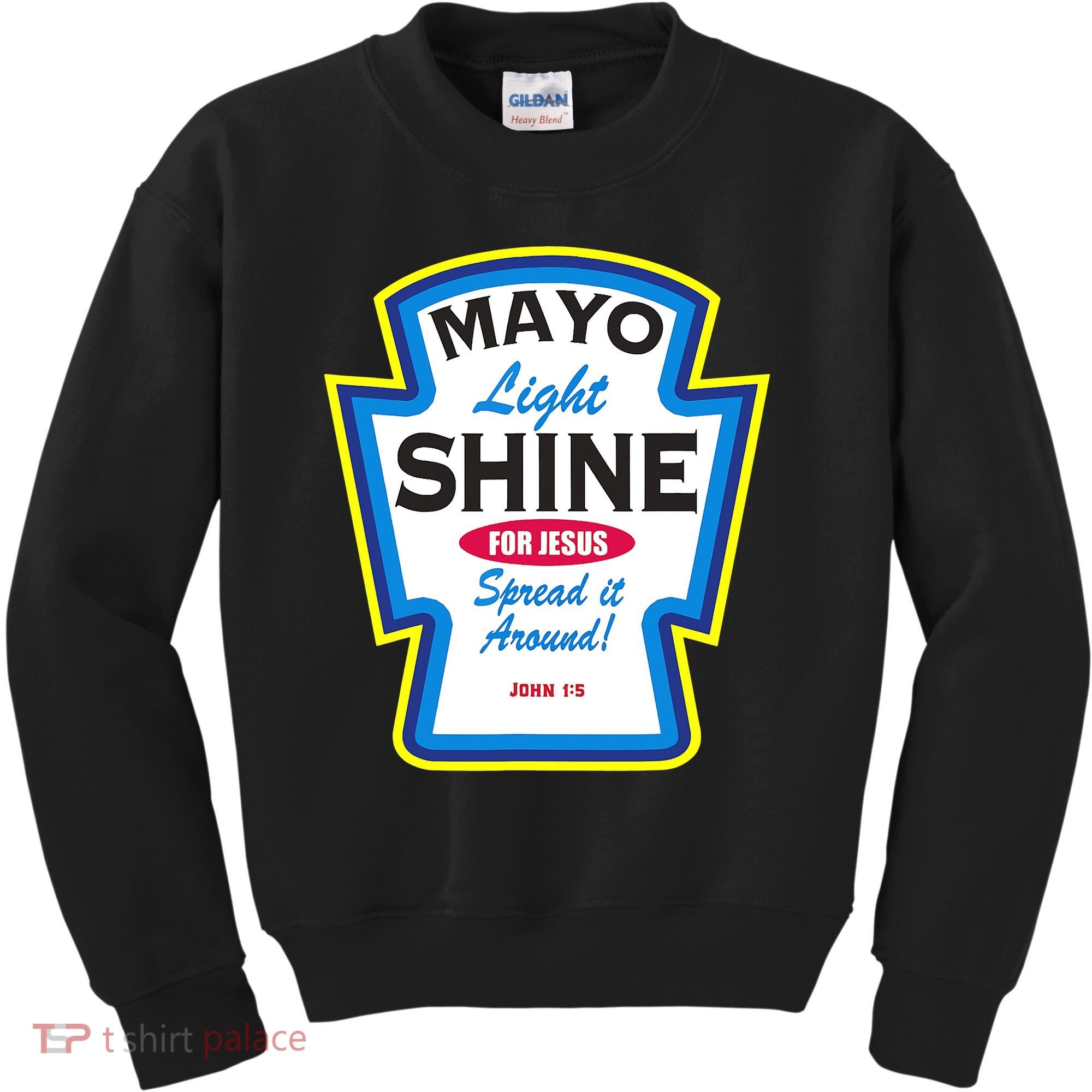 Love God Love Funny Christian Kids Sweatshirt