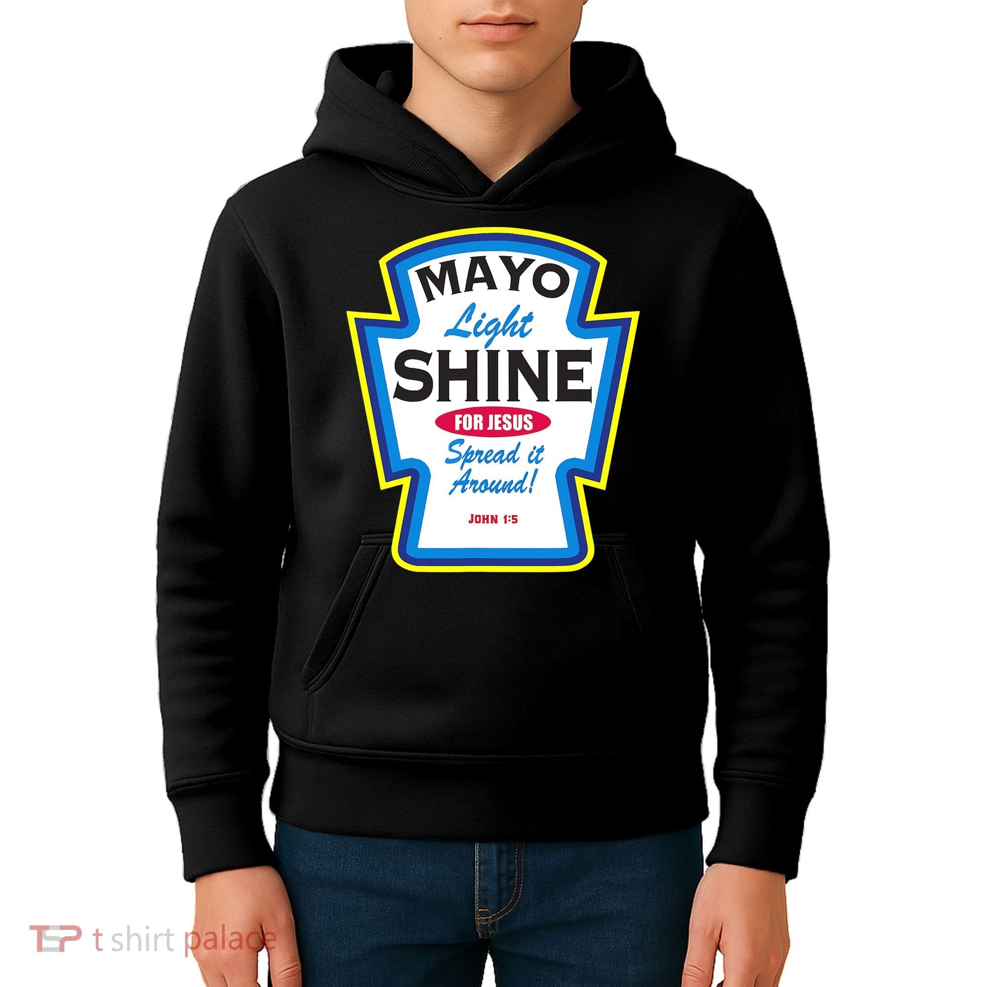 Love God Love Funny Christian Kids Hoodie