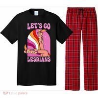 LetS Go Lesbians Lgbtq Lesbian Pride Month Pajama Set thumb 0