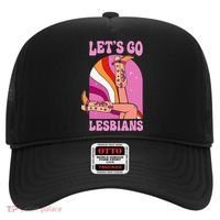 LetS Go Lesbians Lgbtq Lesbian Pride Month Hat thumb 0