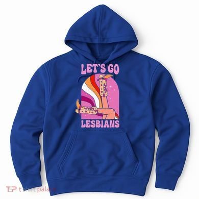 LetS Go Lesbians Lgbtq Lesbian Pride Month Hoodie