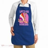 LetS Go Lesbians Lgbtq Lesbian Pride Month Apron thumb 2