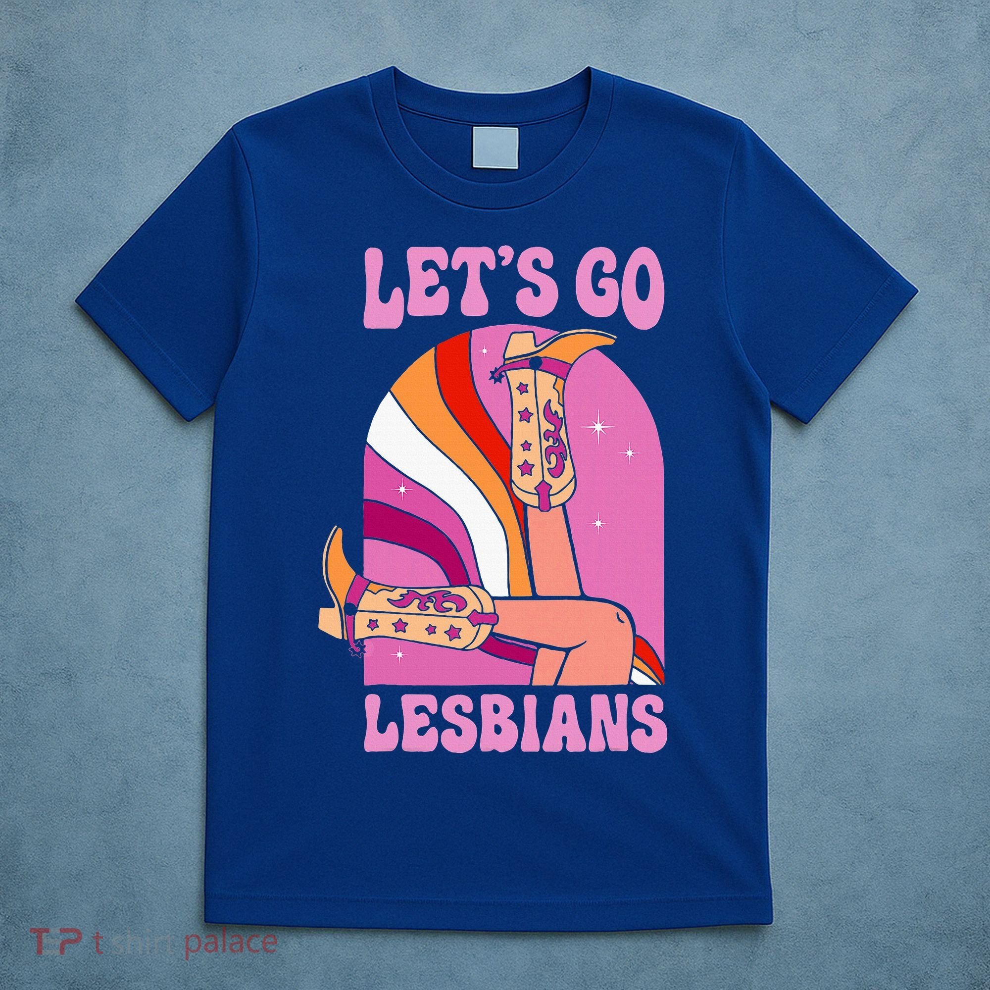 LetS Go Lesbians Lgbtq Lesbian Pride Month T-Shirt