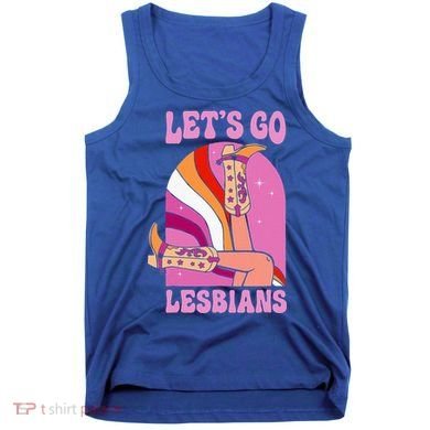 LetS Go Lesbians Lgbtq Lesbian Pride Month Tank Top