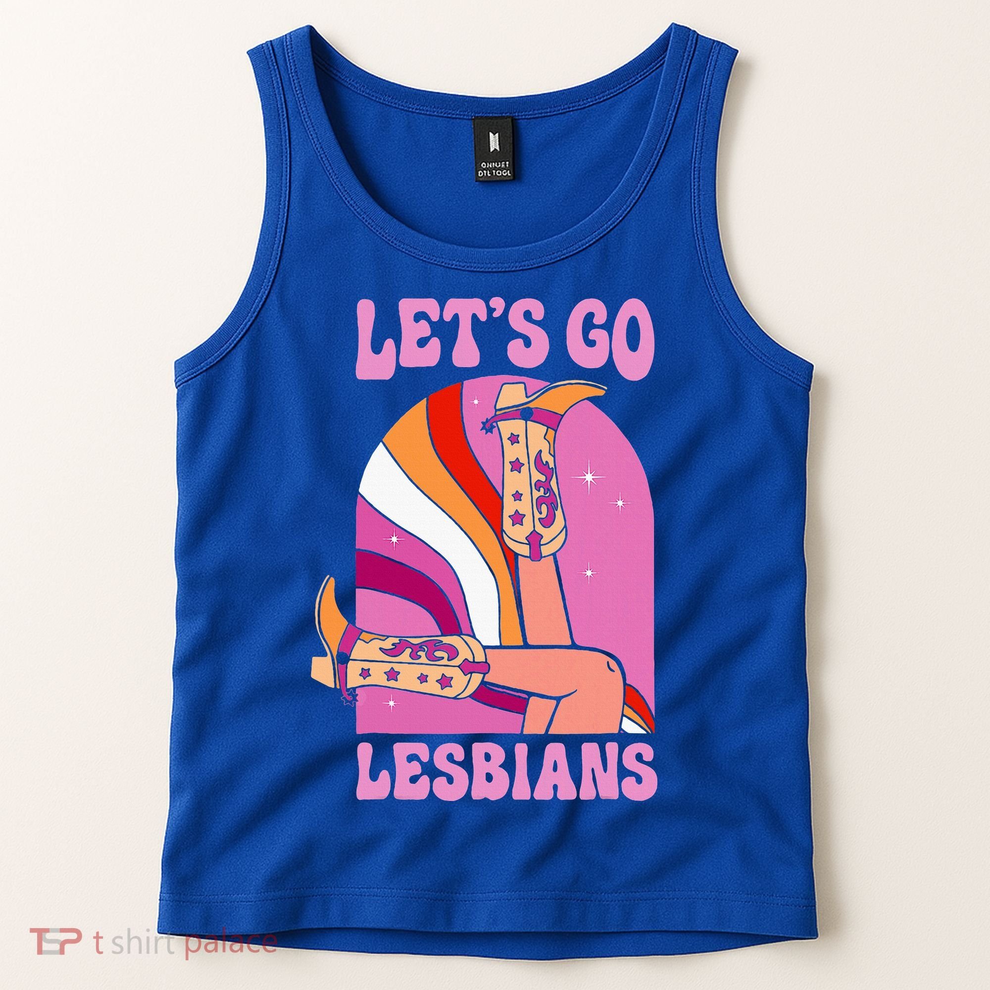 LetS Go Lesbians Lgbtq Lesbian Pride Month Tank Top