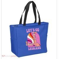LetS Go Lesbians Lgbtq Lesbian Pride Month Tote Bag thumb 2