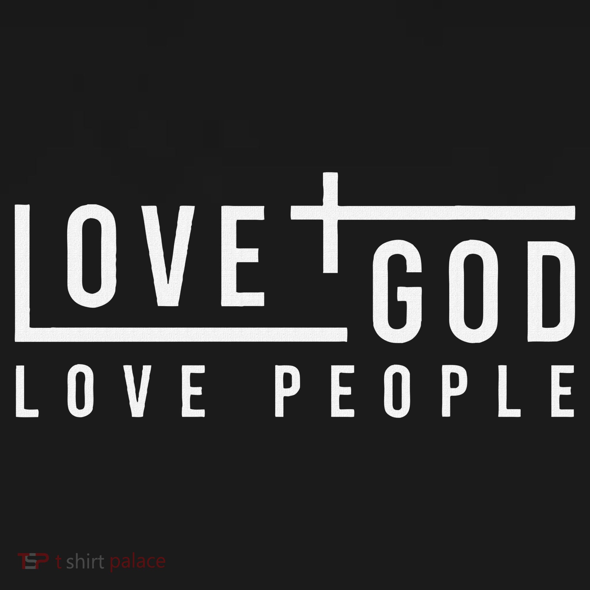 Love God Love People Coaster