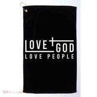 Love God Love People Golf Towel thumb 0