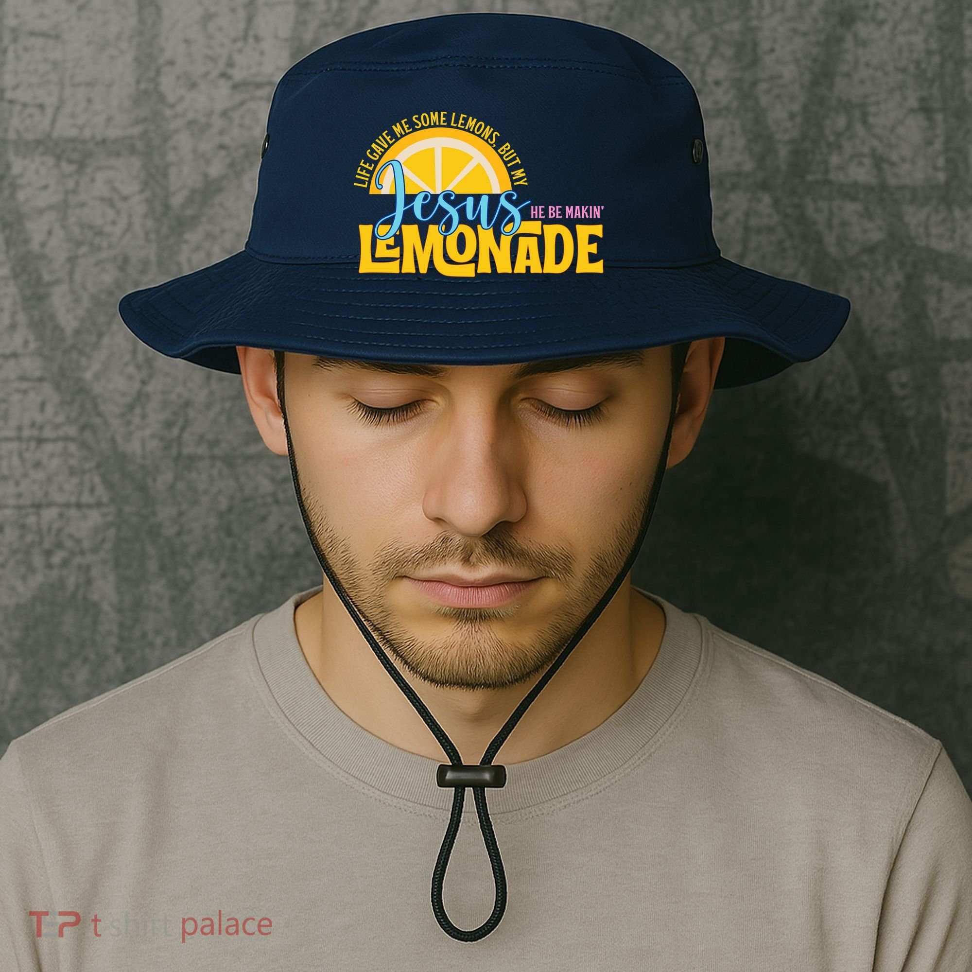 Life Gave Me Some Lemonds My Jesus Making Lemonade Bucket Hat