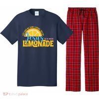 Life Gave Me Some Lemonds My Jesus Making Lemonade Pajama Set thumb 0