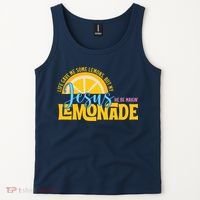 Life Gave Me Some Lemonds My Jesus Making Lemonade Tank Top thumb 2