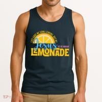 Life Gave Me Some Lemonds My Jesus Making Lemonade Tank Top thumb 3
