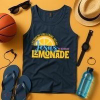 Life Gave Me Some Lemonds My Jesus Making Lemonade Tank Top thumb 4