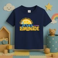 Life Gave Me Some Lemonds My Jesus Making Lemonade Toddler T-Shirt thumb 3