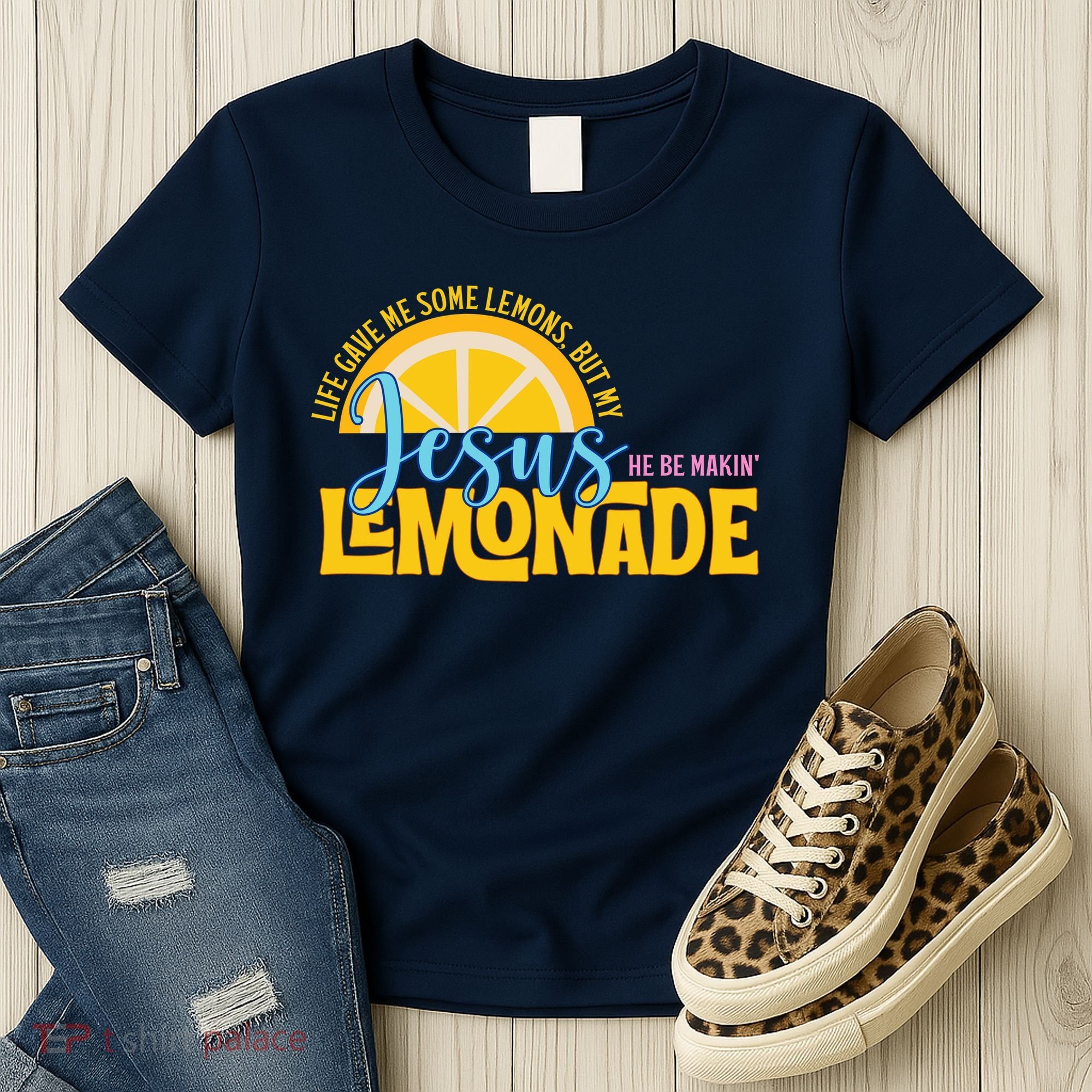 Life Gave Me Some Lemonds My Jesus Making Lemonade Women's T-Shirt