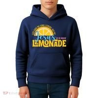 Life Gave Me Some Lemonds My Jesus Making Lemonade Kids Hoodie thumb 4