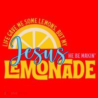 Life Gave Me Some Lemonds My Jesus Making Lemonade Santa Hat thumb 1