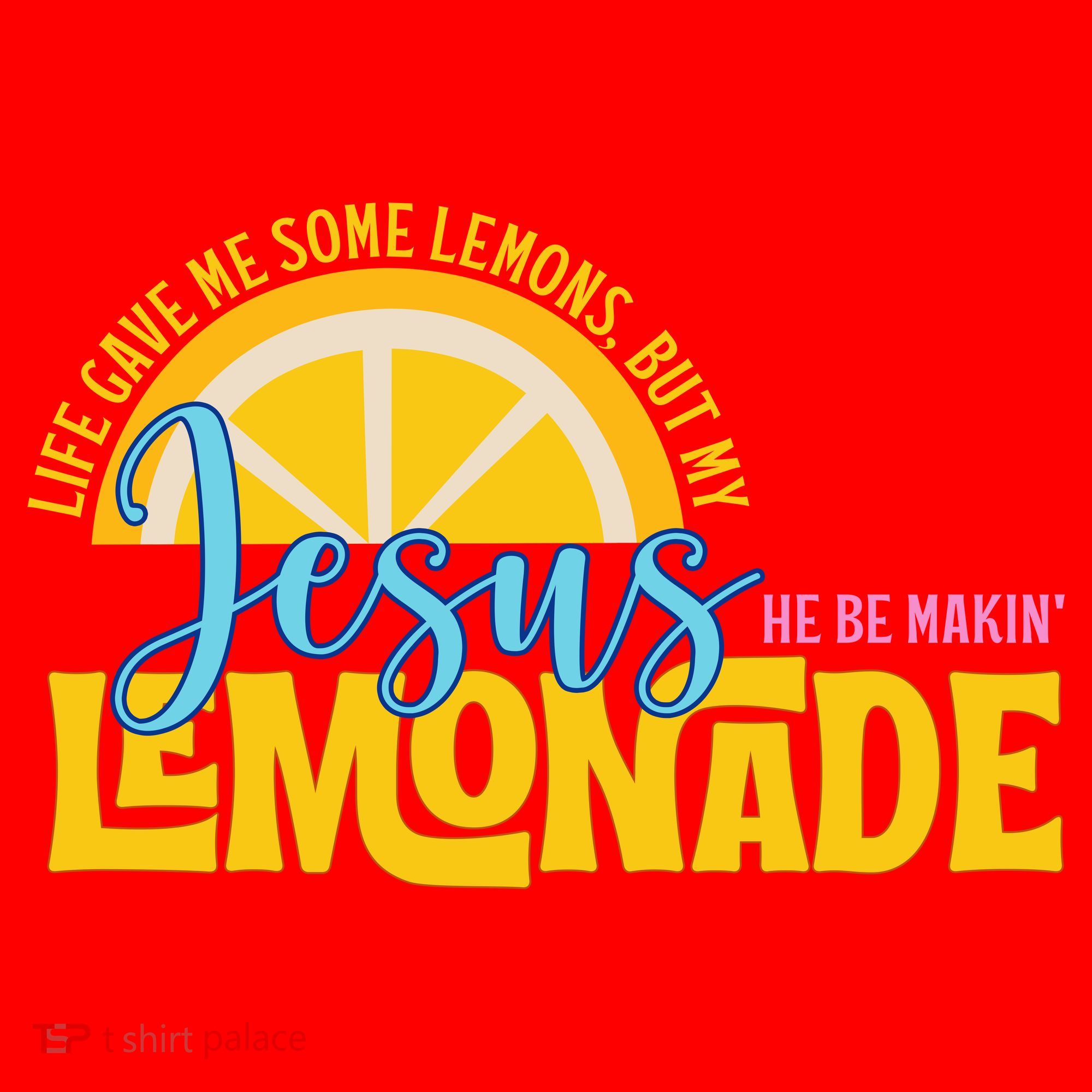 Life Gave Me Some Lemonds My Jesus Making Lemonade Santa Hat