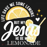 Life Gave Me Lemons But My Jesus Makes Lemonade Coaster thumb 2