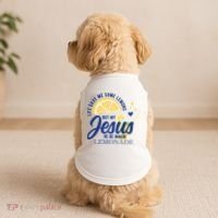 Life Gave Me Lemons But My Jesus Makes Lemonade Doggie Tank thumb 2