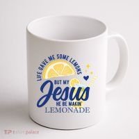 Life Gave Me Lemons But My Jesus Makes Lemonade Coffee Mug thumb 1