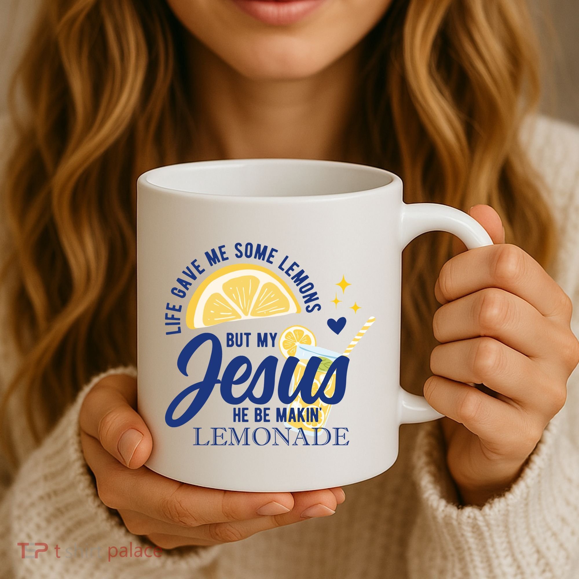 Life Gave Me Lemons But My Jesus Makes Lemonade Coffee Mug