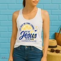 Life Gave Me Lemons But My Jesus Makes Lemonade Women's Tank Top thumb 2