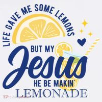 Life Gave Me Lemons But My Jesus Makes Lemonade Baby Bodysuit thumb 2