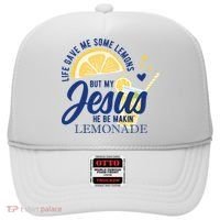 Life Gave Me Lemons But My Jesus Makes Lemonade Hat thumb 0