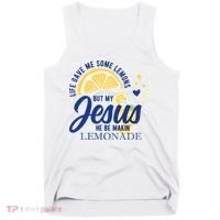 Life Gave Me Lemons But My Jesus Makes Lemonade Tank Top thumb 0