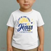Life Gave Me Lemons But My Jesus Makes Lemonade Toddler T-Shirt thumb 2