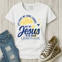 Life Gave Me Lemons But My Jesus Makes Lemonade Women's T-Shirt thumb 3