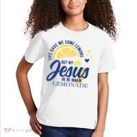 Life Gave Me Lemons But My Jesus Makes Lemonade Kids T-Shirt thumb 2