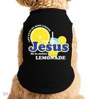 Life Gave Me Some Lemons Jesus Lemonade Christian Quote Doggie Tank thumb 0
