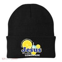 Life Gave Me Some Lemons Jesus Lemonade Christian Quote Beanie thumb 0