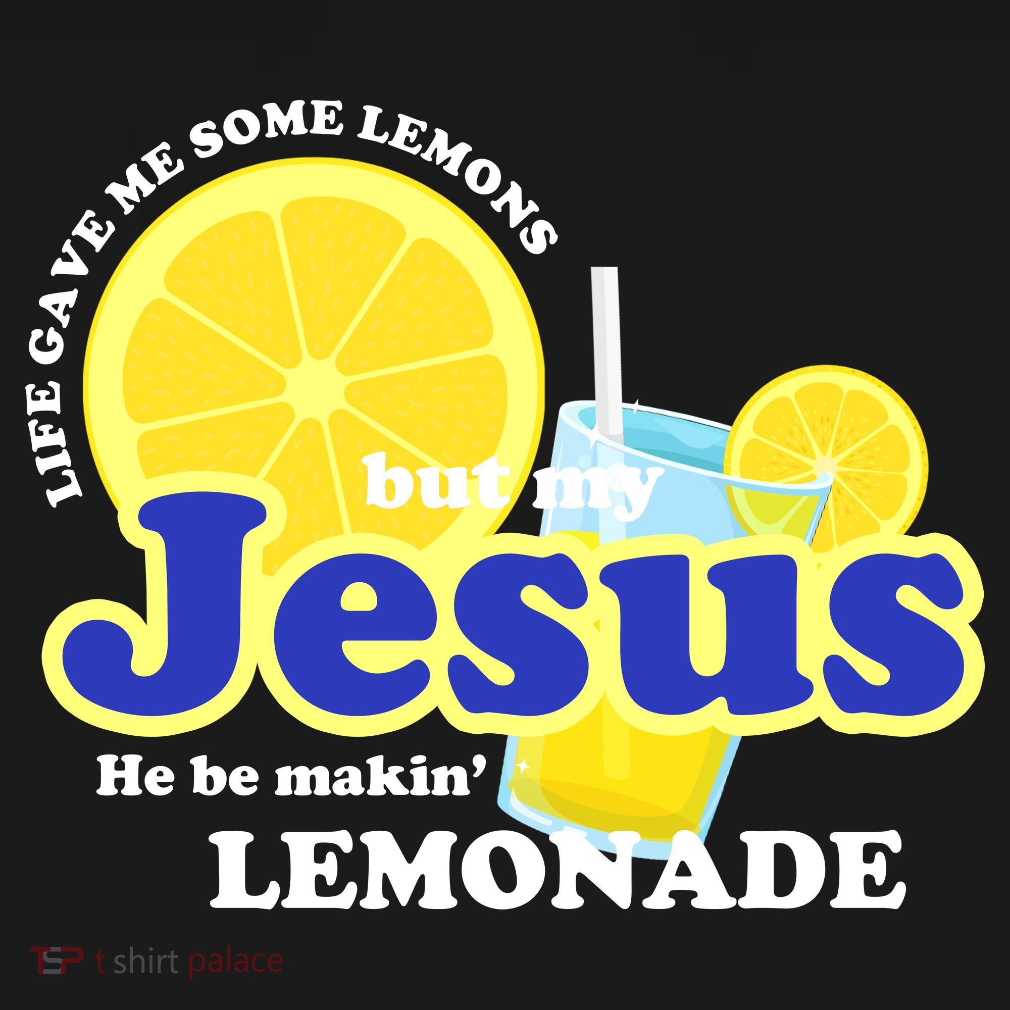 Life Gave Me Some Lemons Jesus Lemonade Christian Quote Mousepad