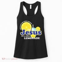 Life Gave Me Some Lemons Jesus Lemonade Christian Quote Women's Tank Top thumb 0